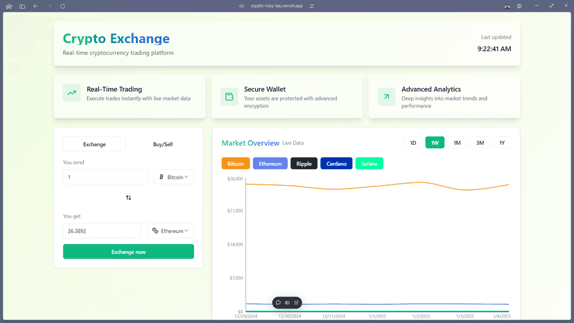 Crypto Dashboard